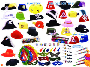 Cotillon Flocado Premium 2024 9-Piezas ElcollarHawaianos.a