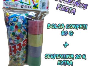 Pack Serpentina & Confetti - Confetti Ecológico - ElCollarHawaianoS.a®