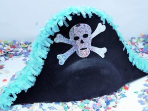 Sombrero PIRATA BICORNIO Calavera ?‍☠️