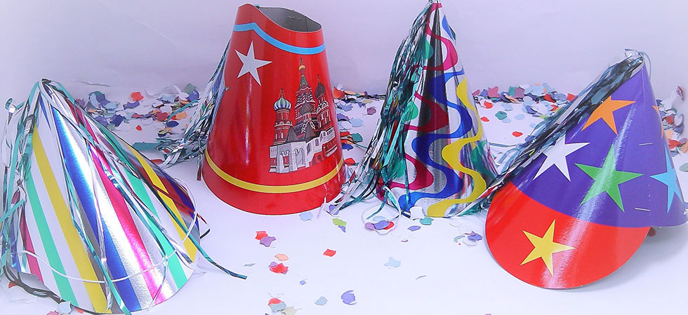 Gorros Fiesta Cartón