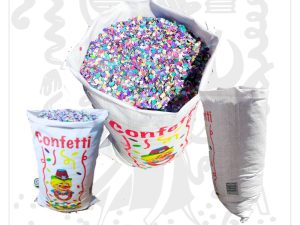 Saco Confeti 10 Kg: ¡Fiesta épica! Ecológico