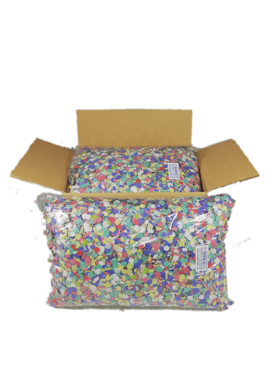 Bolsa de Confetti de 1 Kg Multicolor