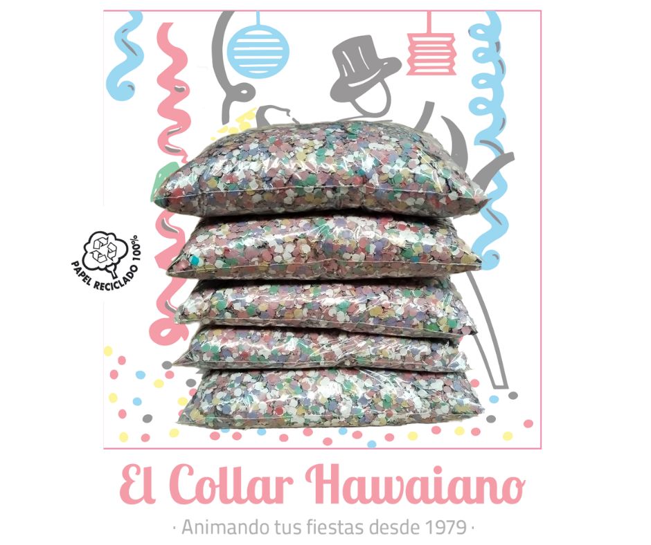 Confeti Multicolor 1Kg - Imagen 4