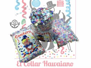Confetti Fiesta Carnaval 200g Ecológico - Confeti biodegradable para fiestas y eventos sostenibles