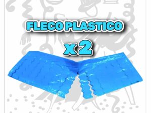 Flecos Plástico Azul 50 Mts