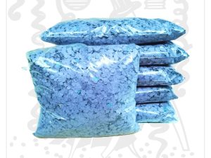 Confeti Azul 1 Kg | Biodegradable | El Collar Hawaiano